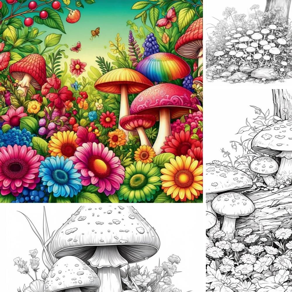 1 шт. Художественная раскраска, оригинальная улучшенная бумага, 70 г/кв. м, 22 шт., отдельные страницы, раскраски, подарок, на праздничный день рождения