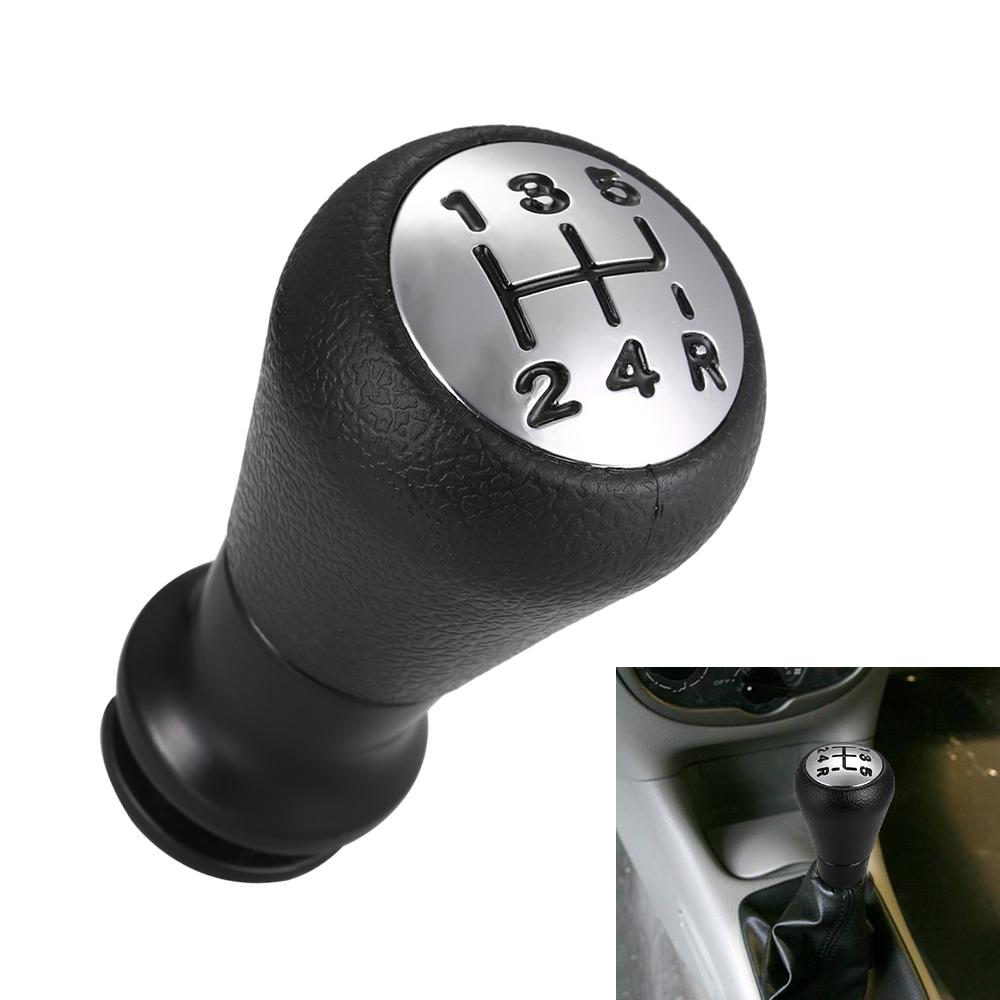 Replacement for Peugeot 206 207 Gear Stick Shift Knob Head Lever Adapter Manual 5-Speed Transmission