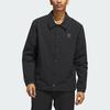 Adidas Adicross Coaches Jacket Letter Print Single-Breasted Long Sleeve Jacket Men Jacket Black IT8324