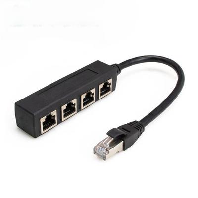Удлинительный кабель адаптера-разветвителя Ethernet RJ45 — сетевое подключение от 1 до 4 — дополнительная информация