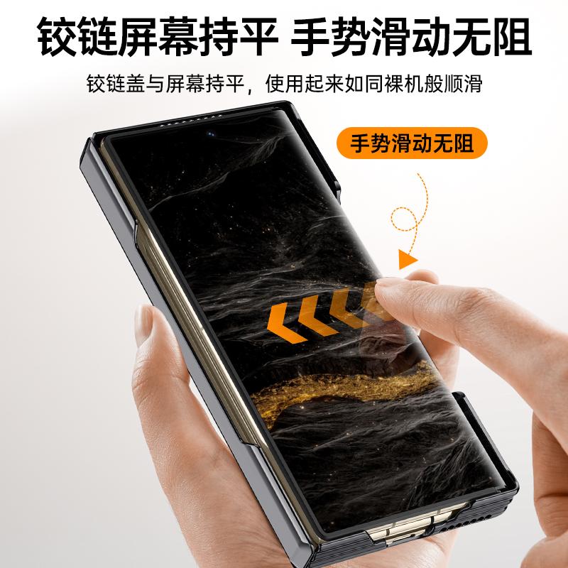 Для Huawei Mate XT XTs Ultimate Чехол Magsafe Металлический Стенд для Линзы Защита Шарнира Полная Защита Всестороннее Покрытие