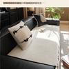Soft Microfiber Sofa Cover With Reinforced Straps, Decorative Couch Cover And Washable Sofa Slipcover For Pets