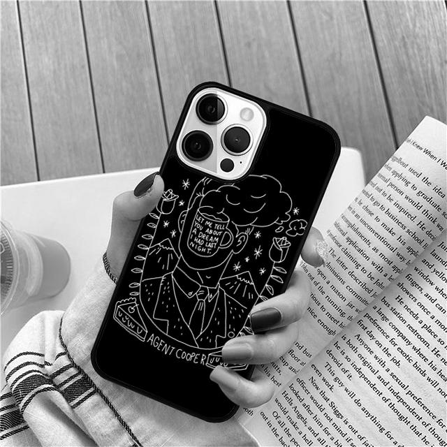 Twin Peaks Meanwhile Coque Shell For iPhone 17 Air 15 16 14 13 12 Pro Max 11 Pro Max Plus Phone Case Cover