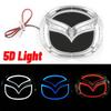 2025 Горячий Авто Стайлинг Светодиодный Задний Значок Свет Наклейка для Mazda Логотип 2 3 6 CX7 8 CX5 MX5 323 Аксессуары Авто 5D Наклейка на Задний Значок L