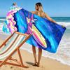Soaring through vibrant skies Print beach towel, quick drying, suitable for travel, outdoor sports, jogging, the beach and swimming, gift