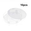Petri Dishes 10 Pcs Sterilized Prepoured Agar Plates for Scientific Experiment Supplies Microbial Culture Laboratory Analysis School Science Projects