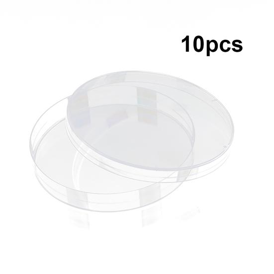 Petri Dishes 10 Pcs Sterilized Prepoured Agar Plates for Scientific Experiment Supplies Microbial Culture Laboratory Analysis School Science Projects