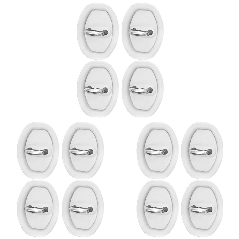 4/8/12 шт. защитный чехол для автомобильного дверного замка, силиконовый чехол для автомобильного дверного замка, защитный чехол от столкновений, амортизирующая накладка