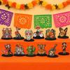 Деревянная пара танцоров Настольный декор - Мексиканский los Muertos