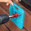 1/6x Магнитный держатель бит для шуруповерта с шестигранным хвостовиком, регулируемая штанга-удлинитель для глубины заворачивания, 1/4 дюйма, инструмент для электроинструмента DIY, быстросъемный