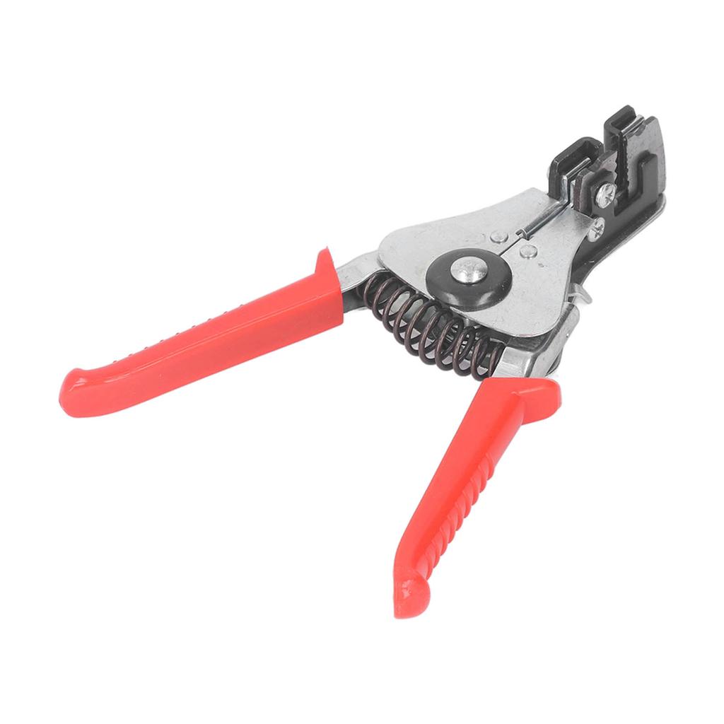 Electrical Wire Stripper Multifunctional Twisting Cable Stripping Pliers Automatic Stripping Tool Red Handle