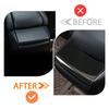 For Honda Civic 2016-2017 Interior Central Armrest Box Panel Carbon Fiber Black