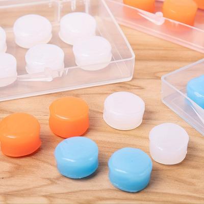 Многоразовые силиконовые беруши: Шумоподавление для взрослых — идеально подходит для сна, самолетов, концертов и кошения