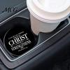 Easy Clean Car Coaster 2PCS Coasters, Decorative Silicone Non-Slip Auto Accessories, Reusable Wear-resistant Stain-Resistant Thermal Pads, for