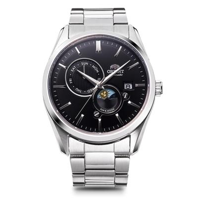 ORIENT Sun and Moon Автоматические часы Механические Автоматические Внутренняя гарантия Современный Черный [ORIENT] SUN&MOON RN-AK0302B Мужские