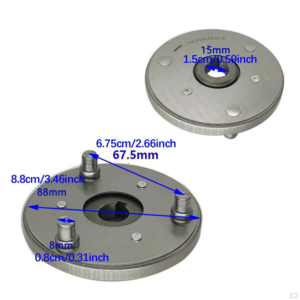 E Bike Clutch 88mm Components Stable Performance Motor Gear Drive System Kit Replacement