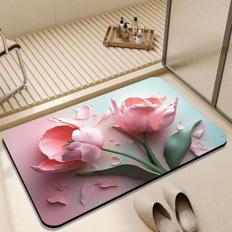 Bathroom absorbent diatom mud toilet doormat toilet toilet floor mat toilet carpet