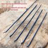 Heavy-Duty Hexagonal Steel Pry Bar