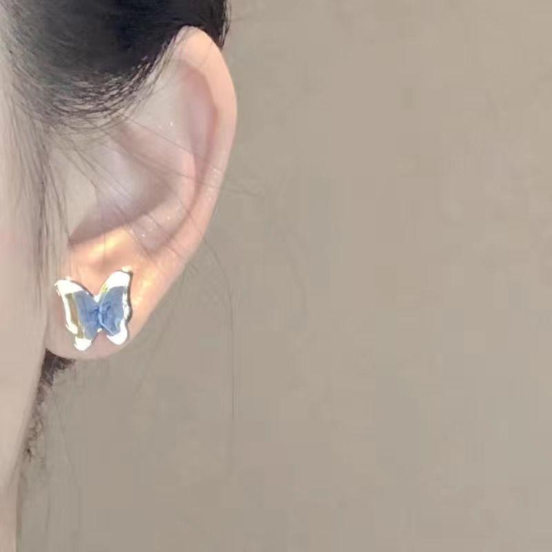 Серьга-кафф «Жемчужная камелия» от комаров, без прокола – Элегантные французские цветочные серьги для женщин