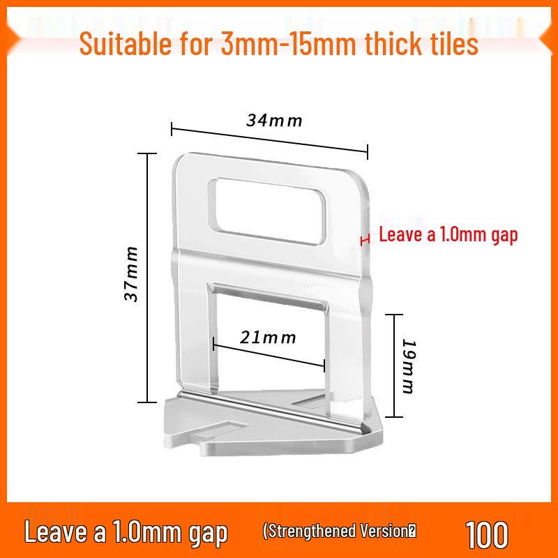 Инструмент для выравнивания плитки: Проставка для регулировки расстояния и позиционирования