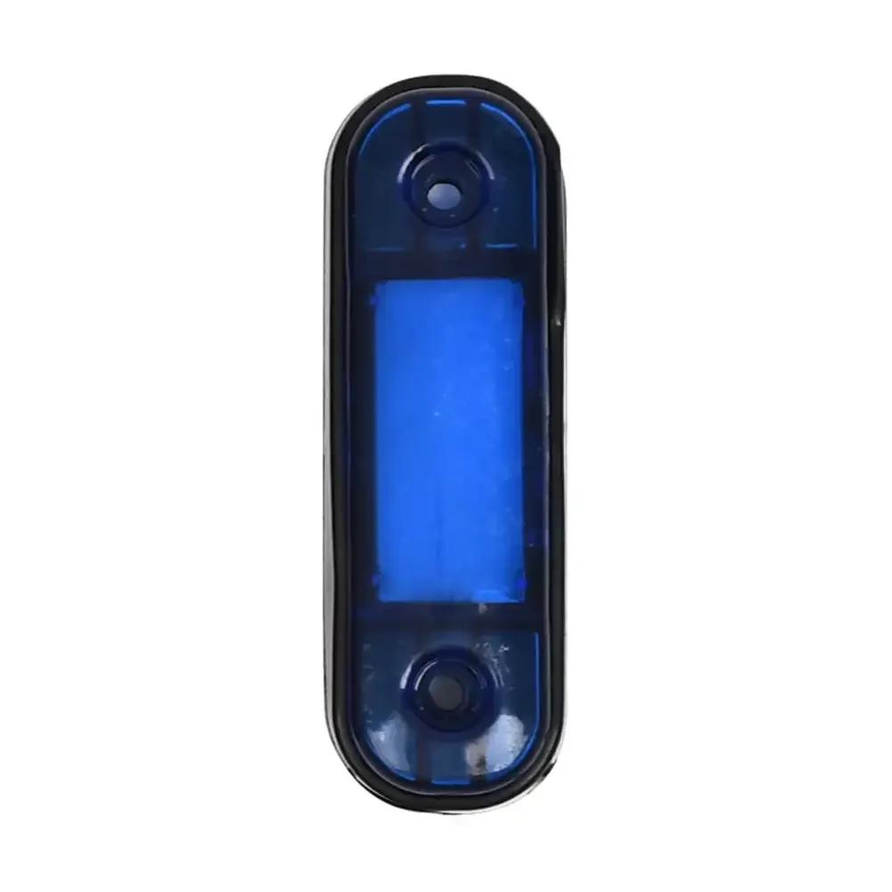 3-светодиодный боковой габаритный фонарь для грузовика, клейкая лента, указатель поворота, задний фонарь, стоп-сигнал, автомобиль, грузовик, прицеп, тягач, грузовик 12 В 24 В