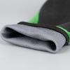 ANSAIRUI Double Latex Coated Gardening Gloves, Waterproof & Non-Slip Working Gloves, Durable 15-Gauge Polyester, Green, 250mm