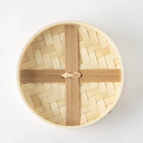 Пароварка Thunder Group, 21 см, 2-ярусный набор, включает 20 листов, изготовлена из кедра, бамбука и натурального дерева, идеально подходит для приготовления на пару сяолунбао (Свинина на пару B