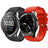 Ремешок 20 мм 22 мм для Samsung Galaxy Watch 4/Classic/46 мм/42 мм/active 2 Gear s3/S2, силиконовый браслет Huawei GT/2/GT2/3 Pro, ремешок
