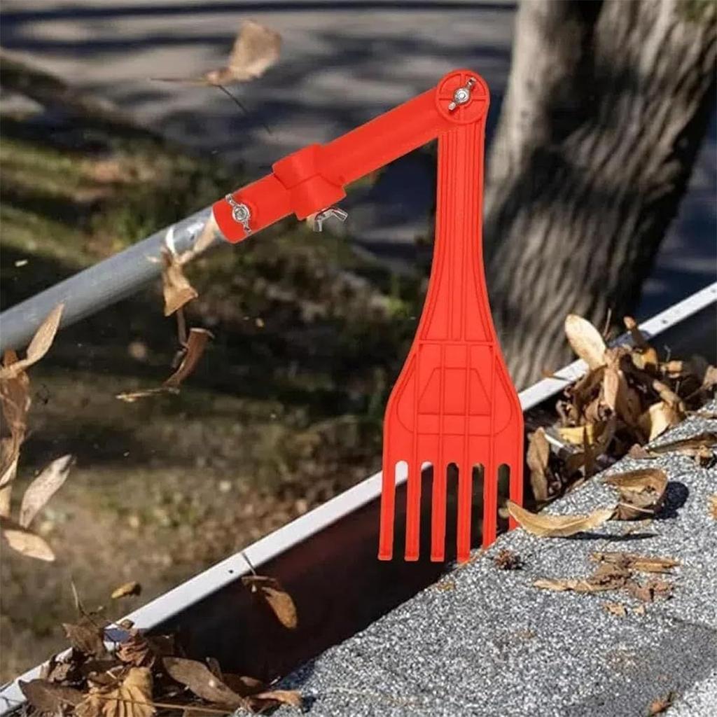 Грабли для уборки листьев с крыш Садовый инструмент Эффективная компактная очистка водостоков Садовый инструмент для удаления листьев с крыш Листья из водостоков