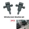 2PCS Windscreen Washer Jet For Kia 2011-2018 Ceed Mk2 Picanto Mk2 Rio Mk3 Front Wiper Washer Nozzle Spray Nozzle Replacement