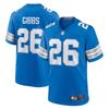Detroit Lions 26 Gibbs Football Jersey Men Women Sports Game Fan Apparel