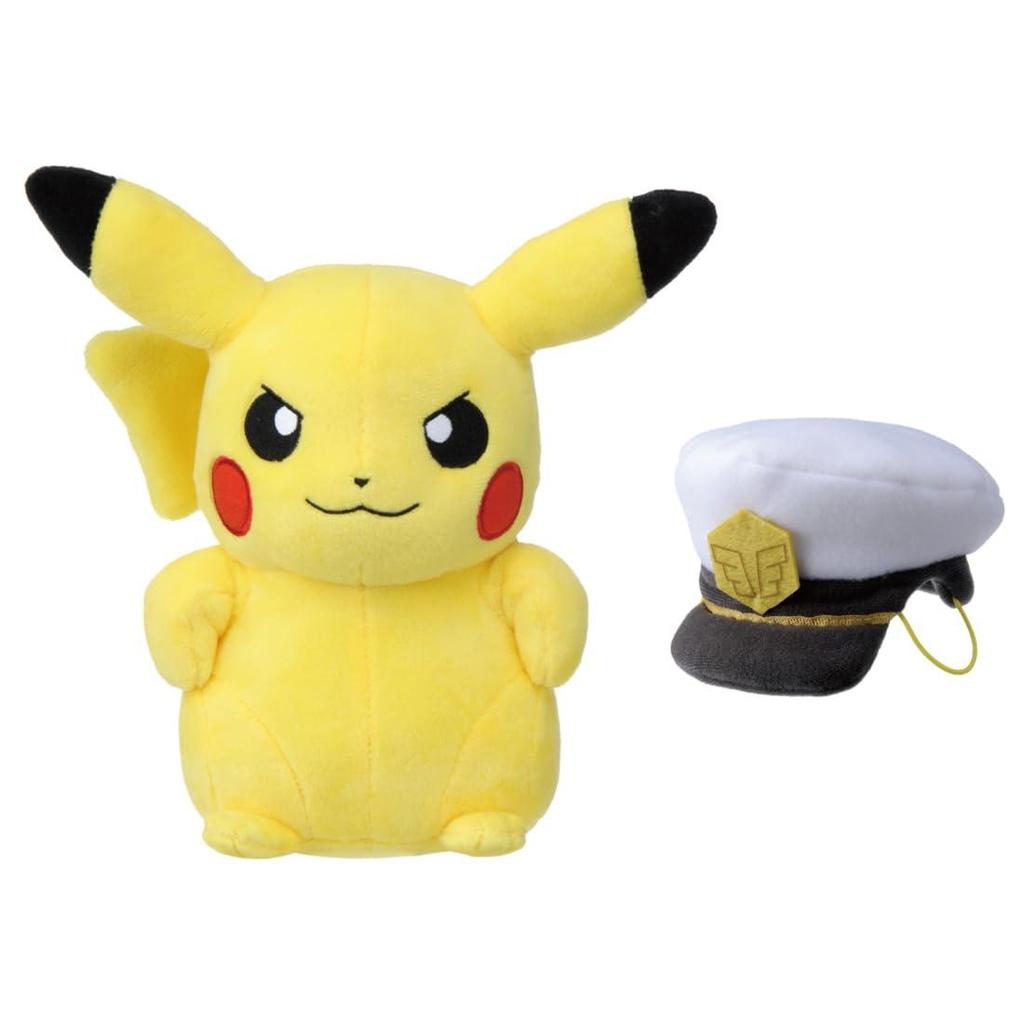 Pocket Monster Pokemon Plush Captain Pikachu