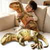 Soft Texture Dinosaur Plush Pillow Realistic Stuffed Dinosaur Dinosaur Plush Doll  Home Decor