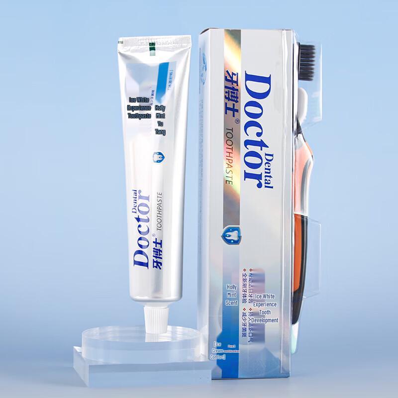 Набор зубных паст DoctorB Ice White Зимняя мята