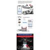 Зарядка Запуск KONNWEI BK100 6В 12В 24В Bluetooth 5.0 Тестер автомобильного и грузового аккумулятора Монитор формы волны 100-2000 CCA