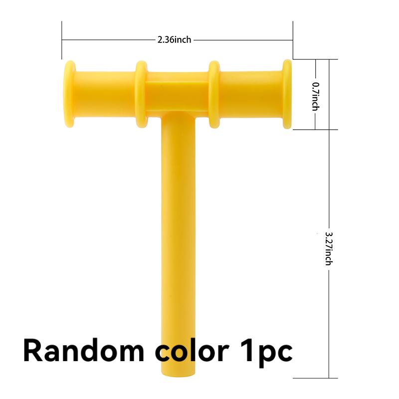 Детский жевательный прорезыватель для зубов, инструмент для тренировки оральных мышц при логопедии, массажер для скрежета зубами, жевательный инструмент для реабилитации языка