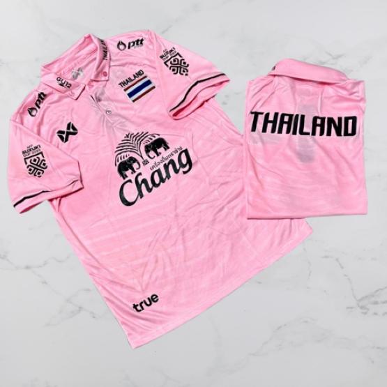 ТАИЛАНД Национальный футбол Футбольная тренировка ДЖЕРСИ CHEER Фанатская версия Быстросохнущая рубашка Поло Полиэстер Униформа с короткими рукавами Логотип слона Спорт на открытом воздухе