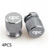 For Opel Opc Accessories 4pcs Car Wheel Tire Valve Caps Tyre Stem Covers Airdust Waterproof