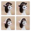 Halloween Sheep Cosplay Accessories Sheep Headband Sheep Tail Skirt for Children Women Halloween Lamb Role Play Outfit