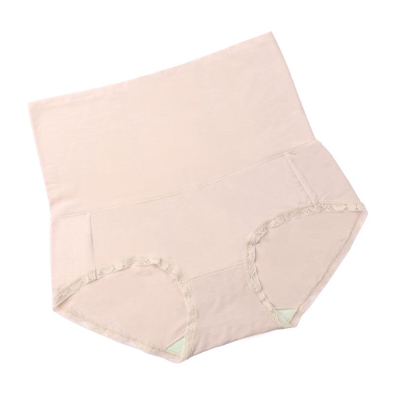 High Waisted Abdominal Tightening Buttocks Lifting Breathable Underwear Antibacterial Women's Underwear Cotton Comfortable High-end Triangle Pants
