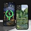 Масляная живопись Ван Гога Чехол для IPhone 17 16 15 Pro Max 14 Plus 13 12 11 Для Magesafe Магнитная Беспроводная Зарядка Обложка