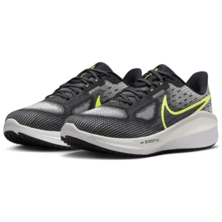 Nike Кроссовки унисекс Vomero 17 Black Volt Светло-Дымчато-Серый Белый FB1309-001