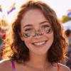 Freckle Temporary Tattoos, Waterproof & Long Lasting Face Stickers, Rainbow Color Makeup Decals for Festival, Party, Halloween