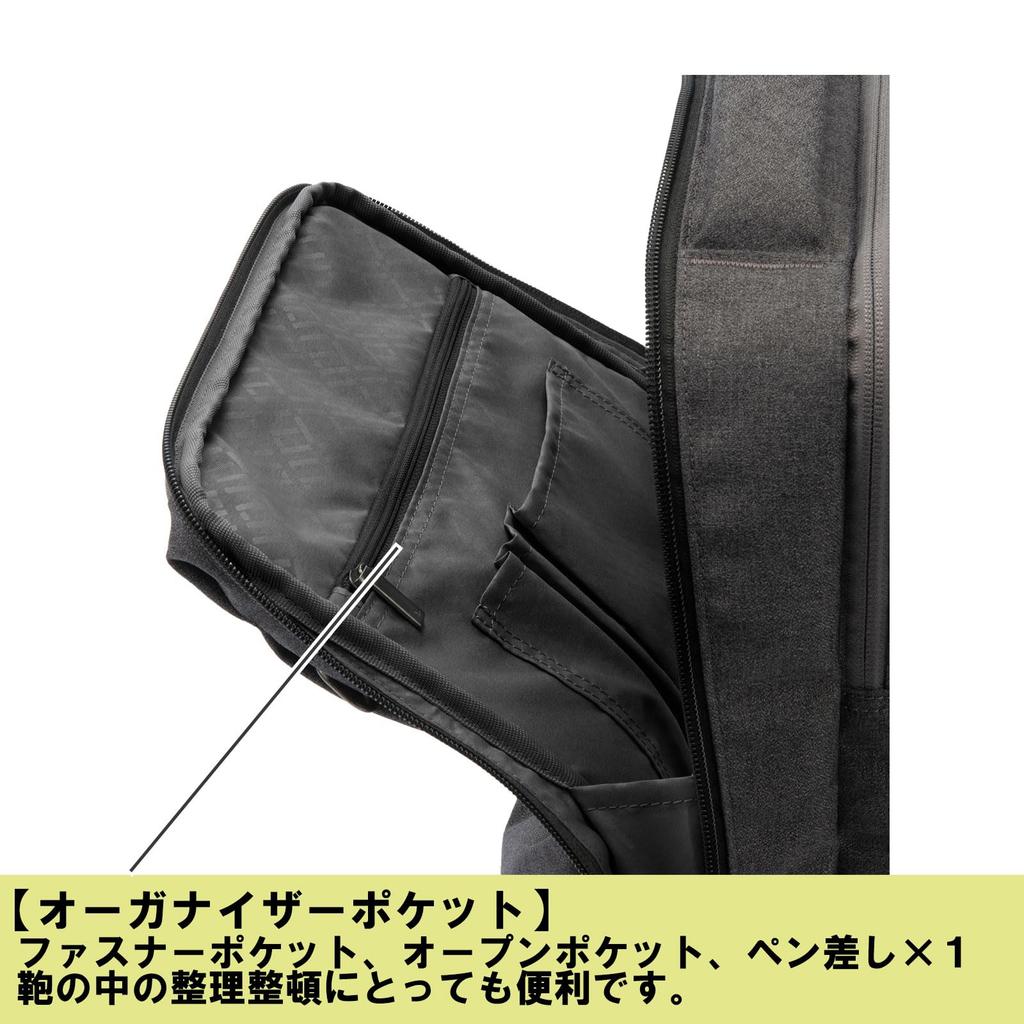 Деловой рюкзак Ace Gene Hover Light 2, вмещает формат A4 и 13,3-дюймовый ПК, 11 л, 600 г, нет. 67615