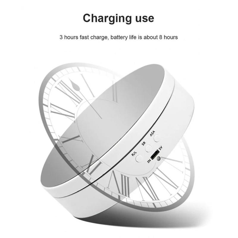 3 Speeds Rotating Turntable 360° Electric Swivelling Base Jewelry Display Stand USB/18650 Battery Powered Rotating Tray