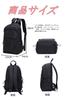 Backpack Rucksack Oxford Cloth Large Capacity Rucksack Stylish Commuter Bag Travel [Clair&Gina] Men's Women's (Black)