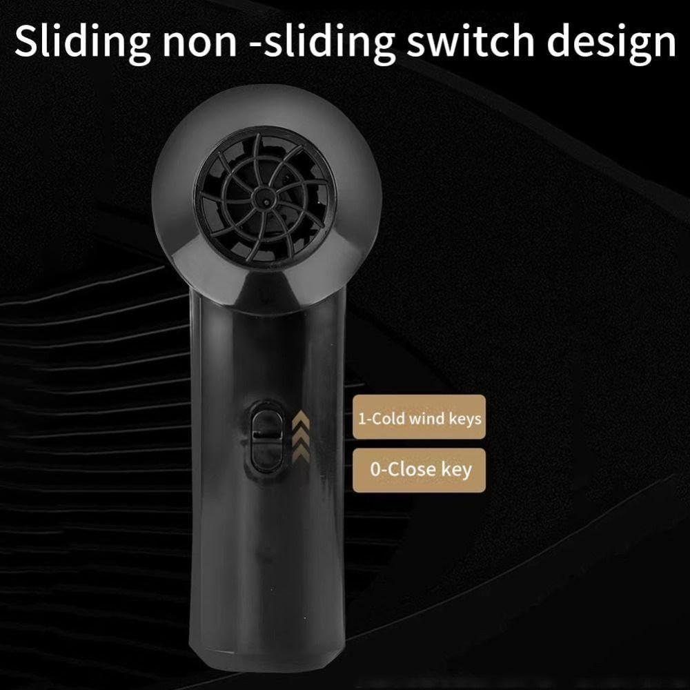 Adjustable Cordless Hair Dryer for Hair Mini Air Blower Fan New Air Blower