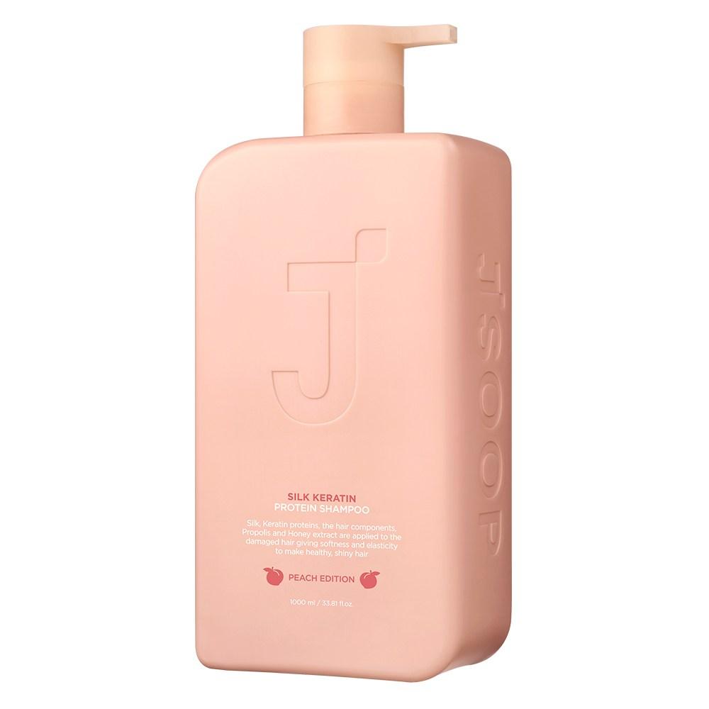 J.Forest Silk Keratin Protein Shampoo Peach Edition 1L 1 pcs