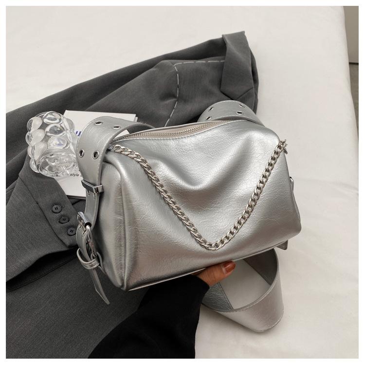 Slack Simple Underarm Bag Shoulder Bag 2025 Spring and Summer New Women's Bag Ins Fashionable Large-capacity Messenger Bag