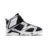 Jordan Air  6 Retro Little Flex SE Удобные Модные Цветные Блоки Высокие Детские Баскетбольные Кроссовки Черно-Белые Граффити Детские кроссовки DC4103-001
